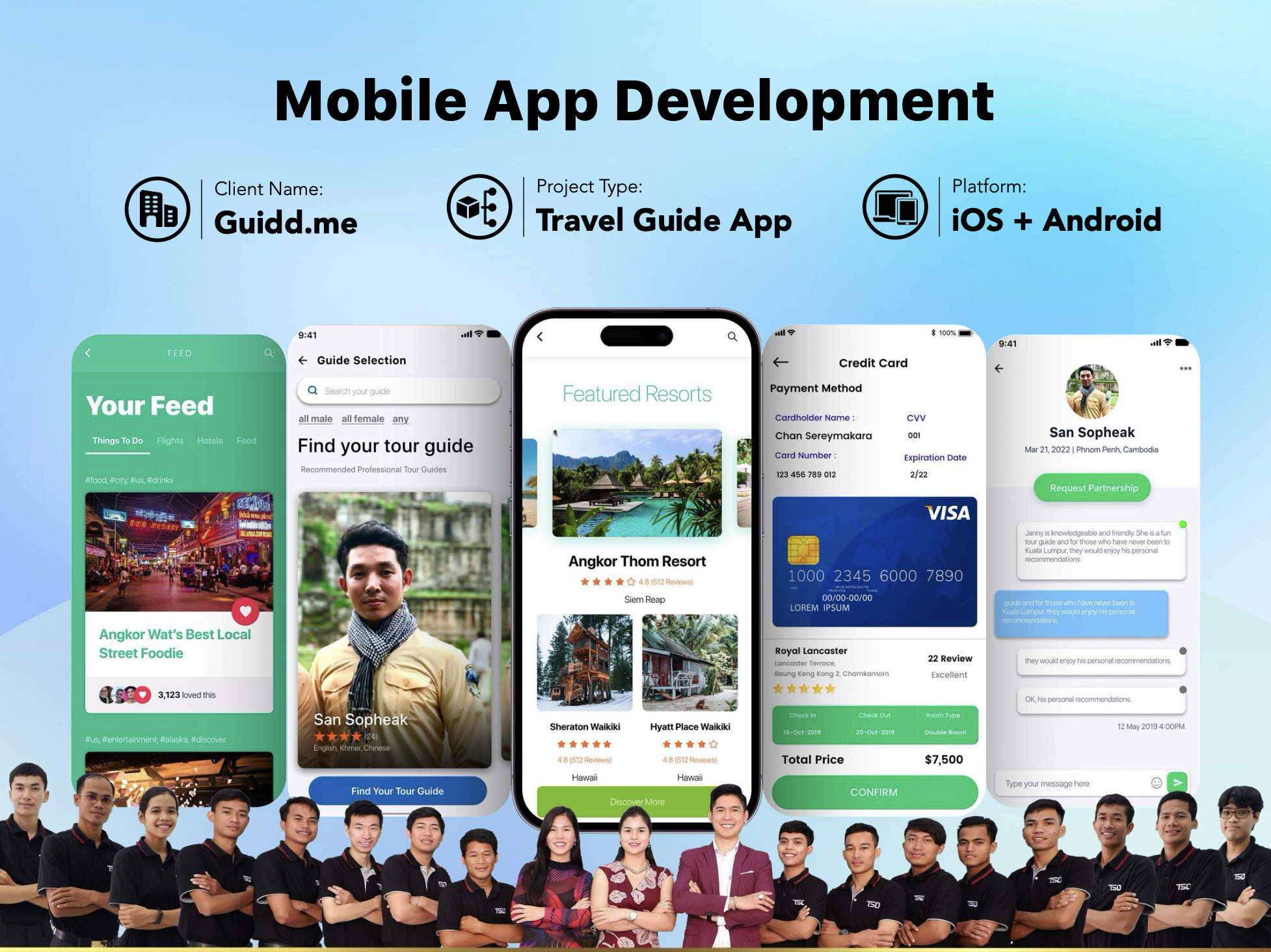 guidd me app - TSD Software Development in Cambodia