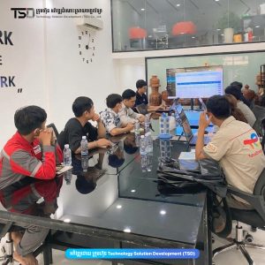 mart pos system cambodia totalenergies staff training 2 - TSD Software Development in Cambodia